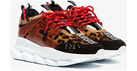 versace chain reaction leopard|Buy Versace Chain Reaction 'Leopard Print'.